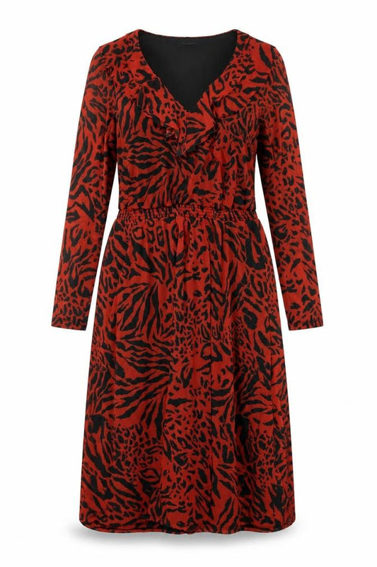Front view of Roman Women's Multicoloured Wrap Dress -, size 14