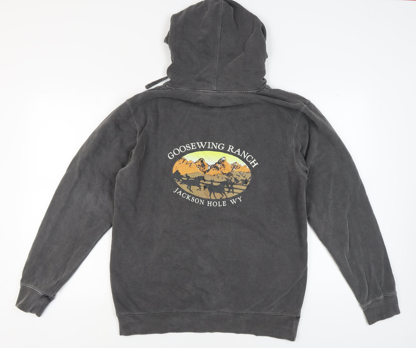 Independent Men’s Grey Pullover Hoodie M Outdoor