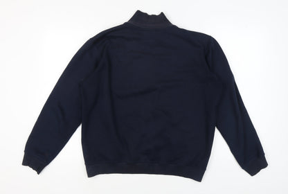 Redgreen Blue Men's L 1/4 Zip Sweatshirt Casual Style