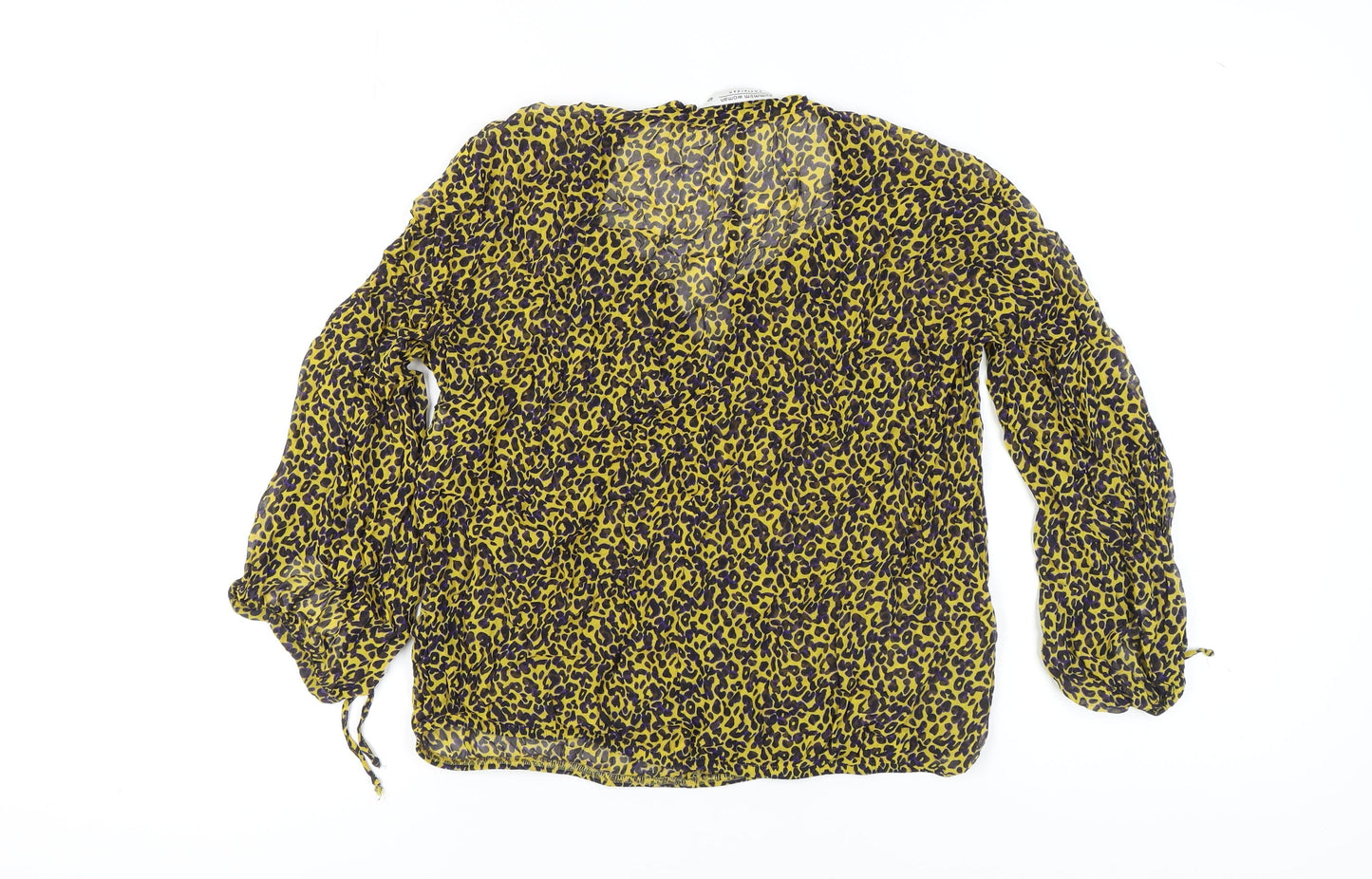 Summum Woman Animal Print Blouse for Women, Size 12