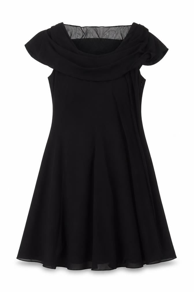 Patra Women's Black Size 12 Sleeveless Jersey Dress