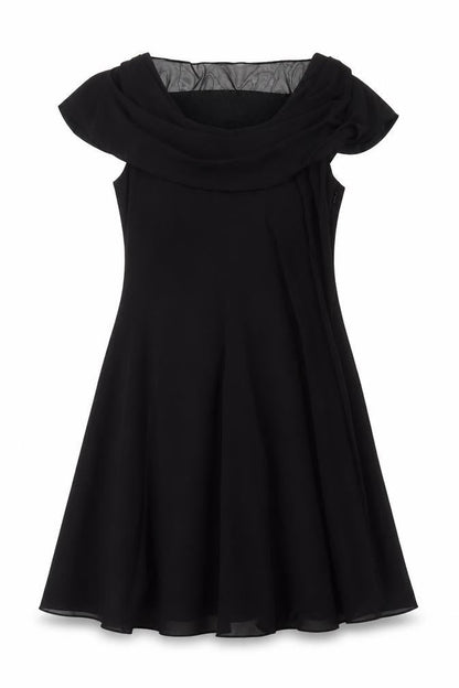 Patra Women's Black Size 12 Sleeveless Jersey Dress
