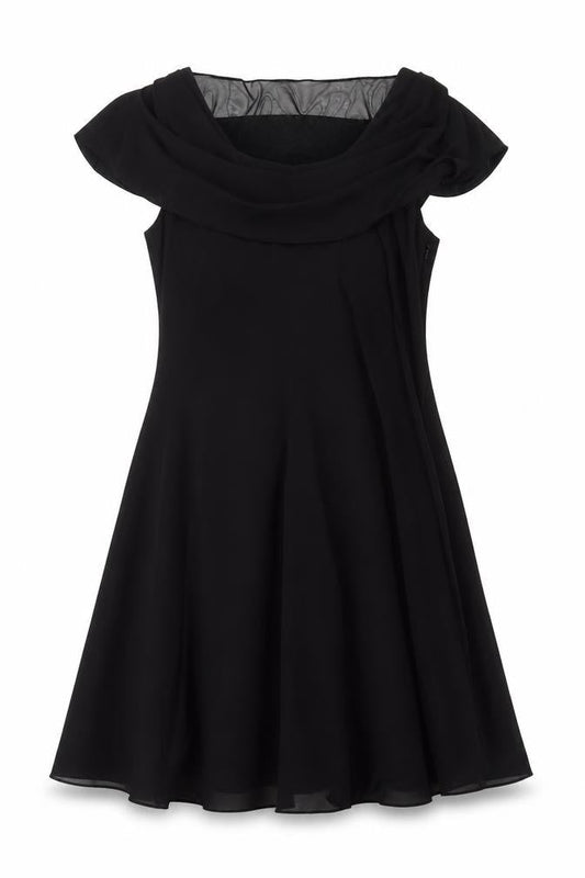 Patra Women's Black Size 12 Sleeveless Jersey Dress