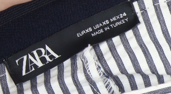 Womens UK Size XS Zara   Multicoloured Trousers