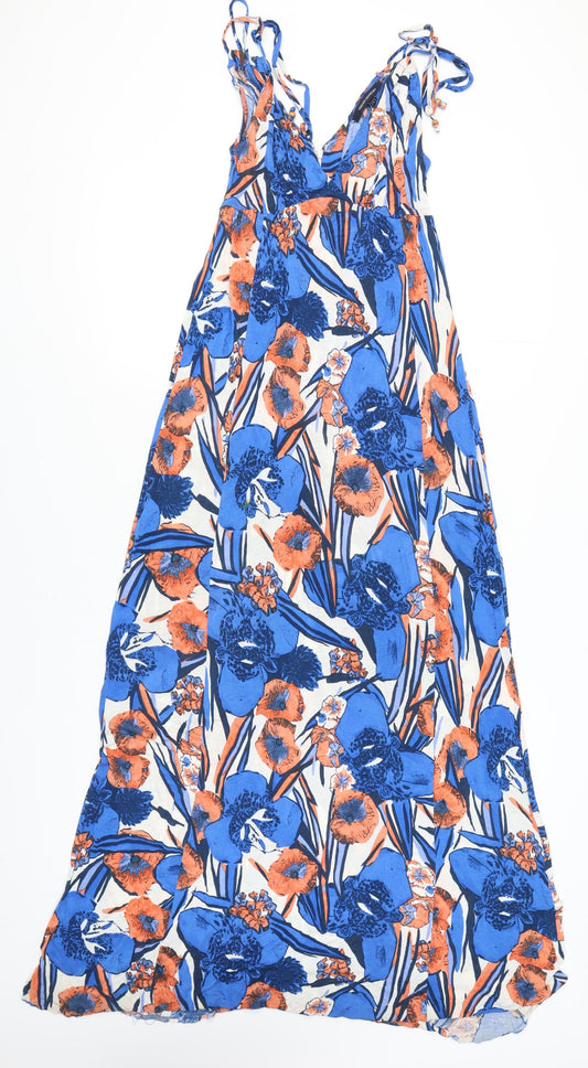 French Connection Women's Multicoloured Floral A-Line Dress