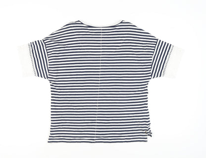 Womens UK Size 14 Marks and Spencer Multicoloured Basic T-Shirt