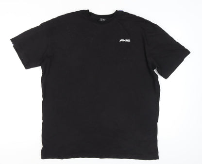 Mens UK Size S boohooMAN Black  T-Shirt