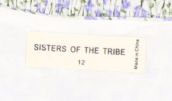 Sisters of the Tribe Women's Floral Fit & Flare Dress, Size 12