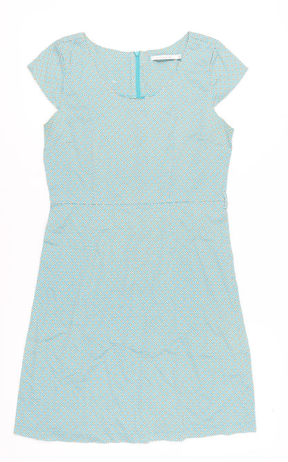 Lola & Liza Women's Blue Floral Shift Dress Size 12