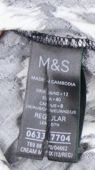 Marks and Spencer Women's Floral Midi Shift Dress