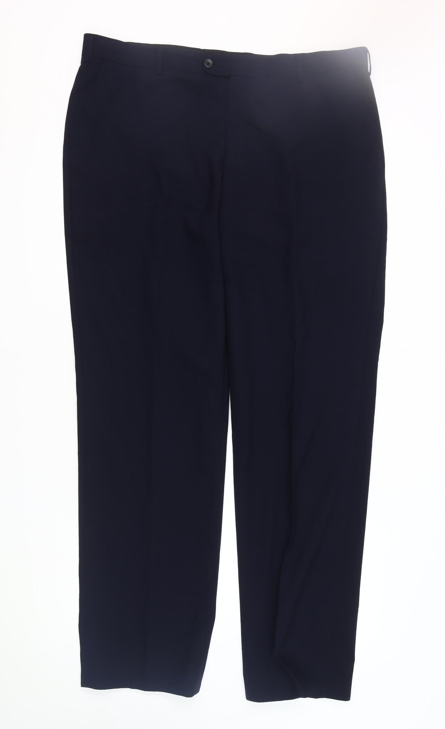 Skopes Men's Navy Classic Fit Dress Trousers 38L