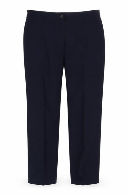 Mens UK Size 38L Skopes Classic Fit Dress Pants Navy Trousers