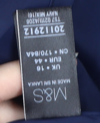 Marks and Spencer Women's Geometric Pencil Skirt - Size 16