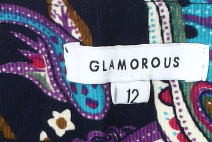 Glamorous Women's Multicoloured Paisley Skirt