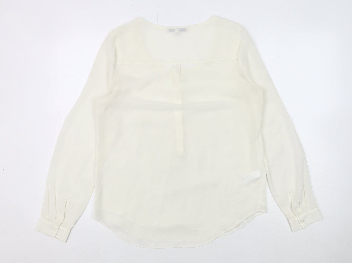Next Women's Ivory Blouse Size 10 Embroidered Detail