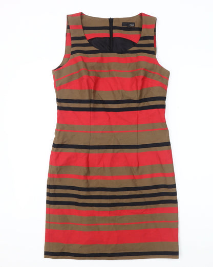 Next Women's Striped Shift Dress Size 12
