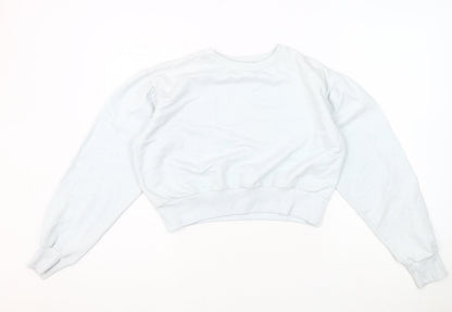 Pinkydoll Women's White Sweatshirt UK 10 Crew Neck Pullover