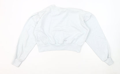 Pinkydoll Women's White Sweatshirt UK 10 Crew Neck Pullover