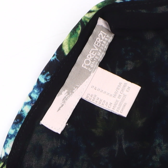 Forever 21 Women's Multicoloured A-Line Short Dress