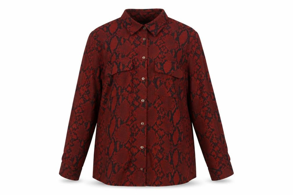 Womens UK Size 8 New Look Multicoloured Basic Button-Up