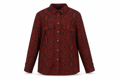 Womens UK Size 8 New Look Multicoloured Basic Button-Up
