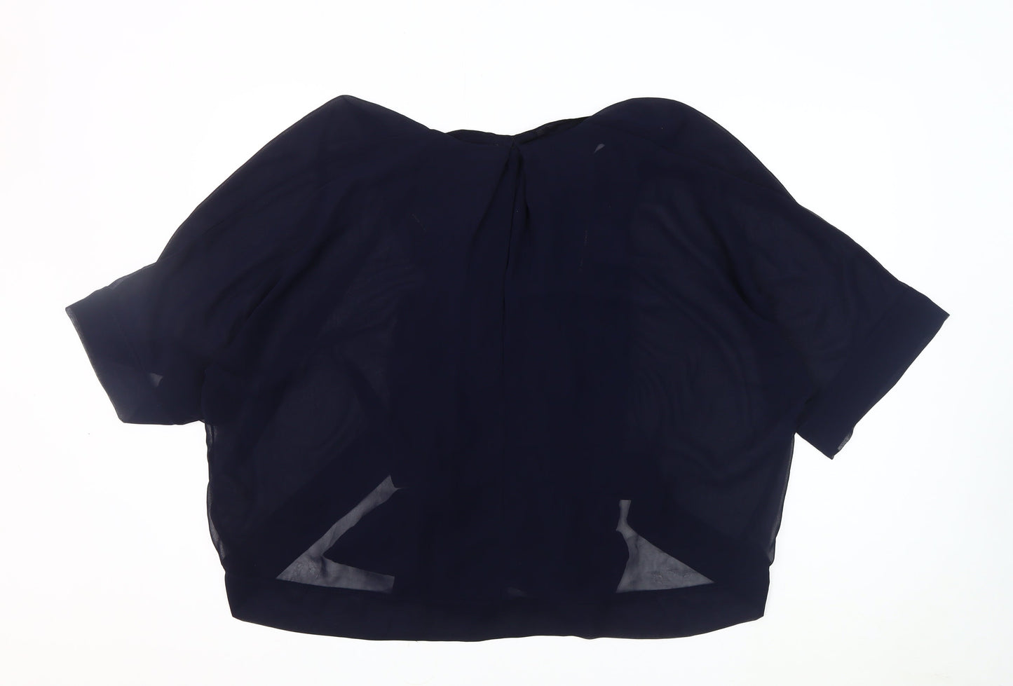 Womens UK Size 20 Live Unlimited London Blue Basic Blouse