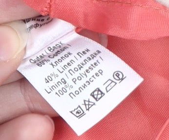 Monsoon Women's Ivory Pencil Skirt Size 14