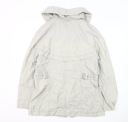 Lakeland Women's Beige Hooded Anorak Jacket Size 14