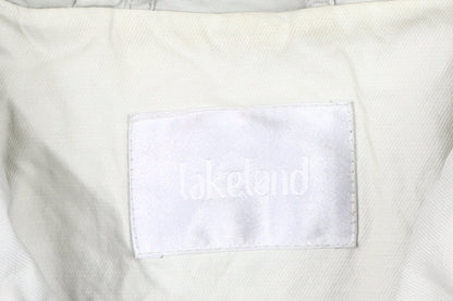 Lakeland Women's Beige Hooded Anorak Jacket Size 14