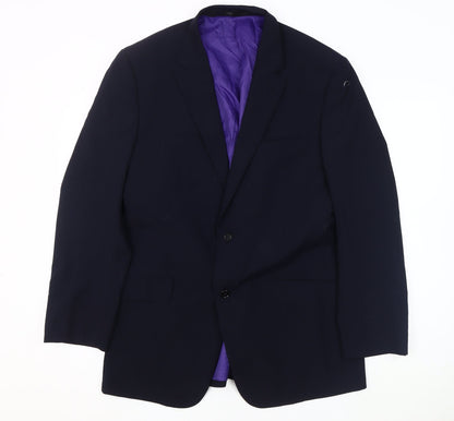 Mens UK Size 44 Skopes Regular Blue Suit Jacket