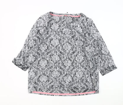 Womens UK Size 16 Marks and Spencer Grey Pullover Jumper