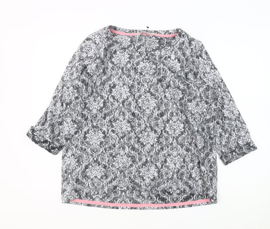 Womens UK Size 16 Marks and Spencer Grey Pullover Jumper