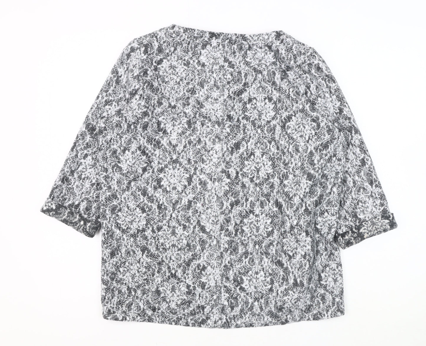 Womens UK Size 16 Marks and Spencer Grey Pullover Jumper