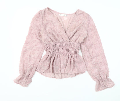 BISOU'S PROJECT Women's Pink Tunic Blouse - Size S
