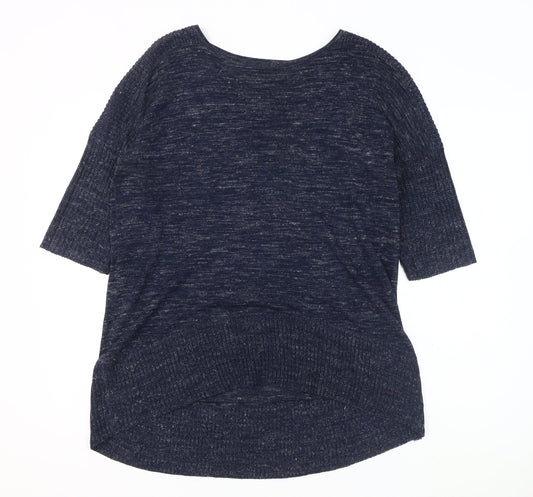 Womens UK Size 14 Marks and Spencer Blue Pullover Jumper