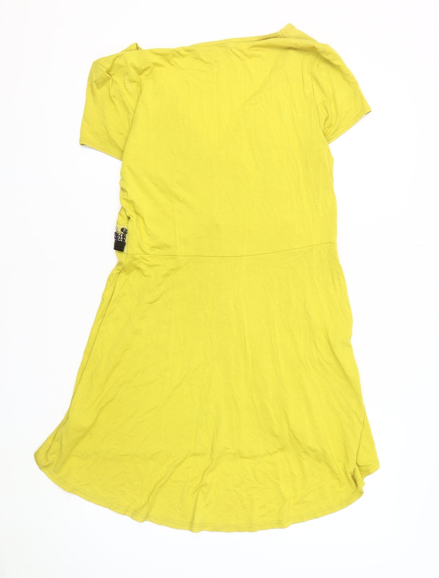 Star by Julien Macdonald Women's Yellow Party Dress Size 14