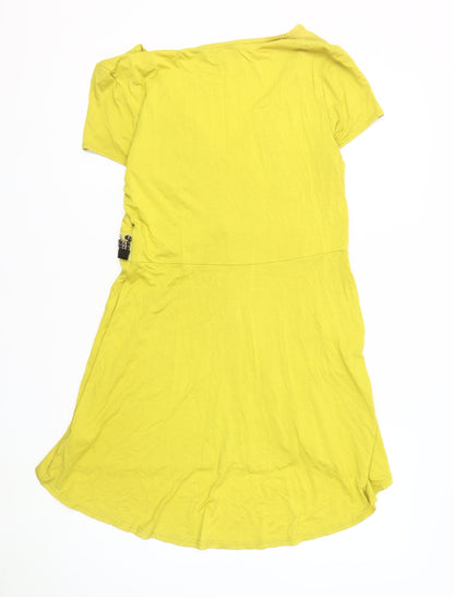 Star by Julien Macdonald Women's Yellow Party Dress Size 14