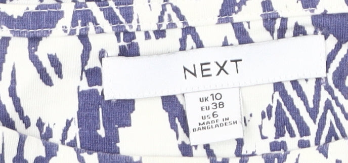 Next Women's Multicoloured Shift Dress Size 10