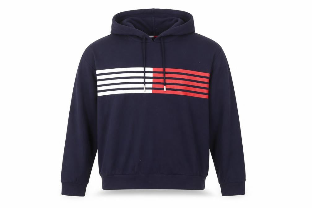 Mens UK Size M Tommy Hilfiger Blue Pullover Hoodie