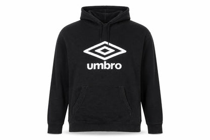 Mens UK Size 2XL Umbro Black Pullover Hoodie