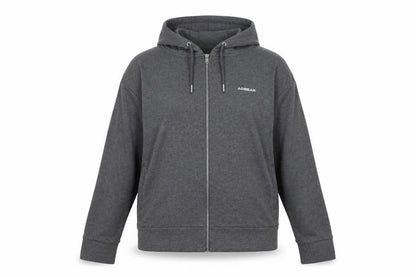 Womens UK Size 16 LA Gear Grey Full Zip Hoodie