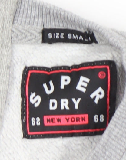 Superdry Women's Grey Sweatshirt Dress S