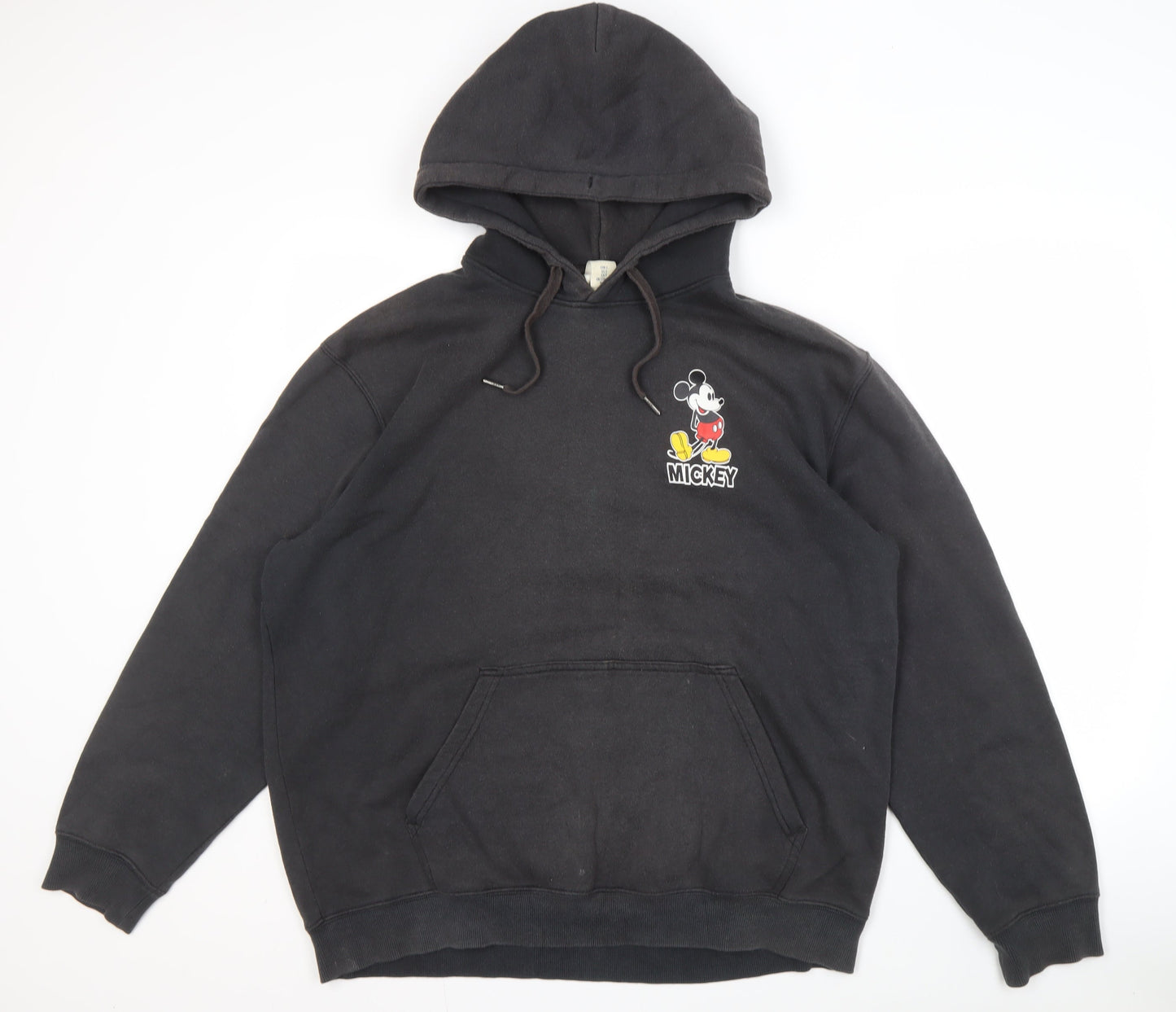 Unisex Adults UK Size S H&M Black Pullover Hoodie