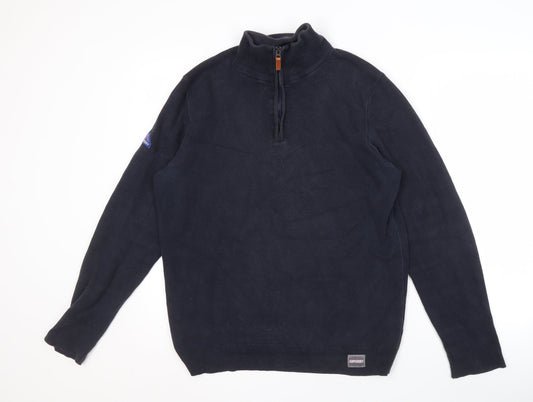 Superdry Men's XL Blue Pullover Jumper