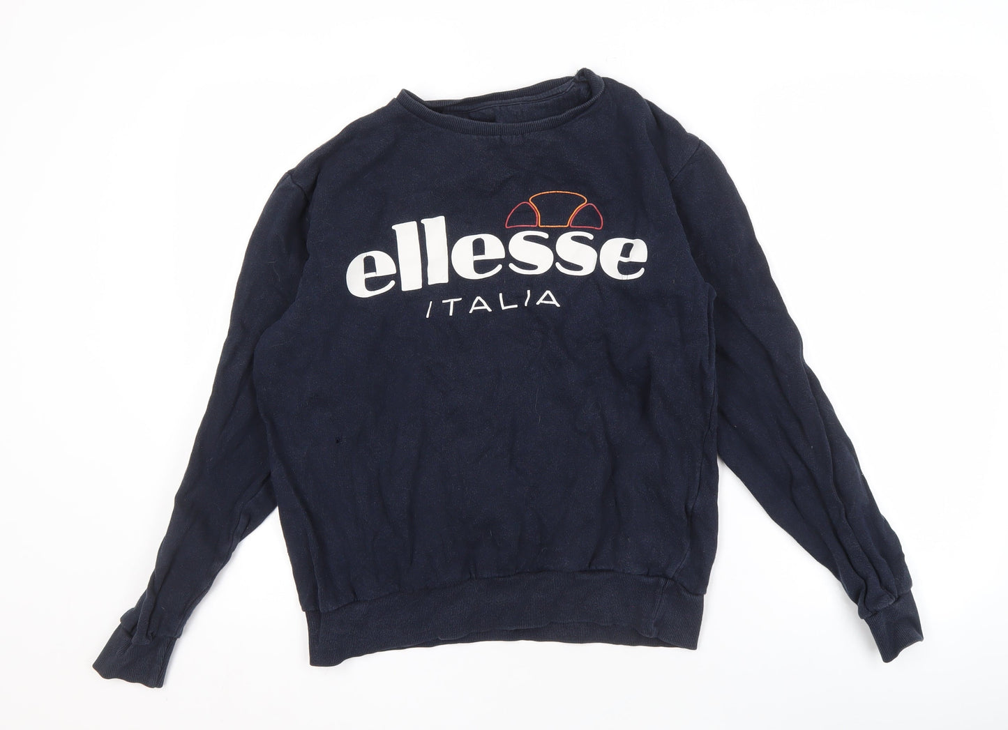 Mens UK Size M ellesse Blue Pullover Sweatshirt