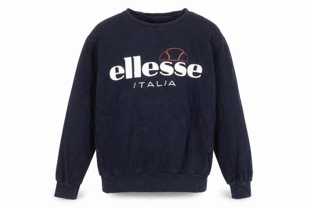 Mens UK Size M ellesse Blue Pullover Sweatshirt