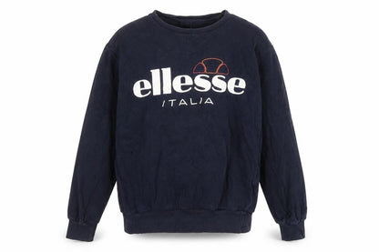 Mens UK Size M ellesse Blue Pullover Sweatshirt