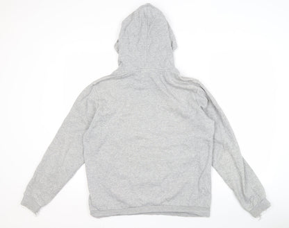 Mens UK Size 2XL Champion Grey Pullover Hoodie