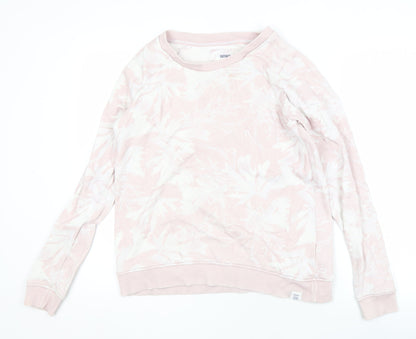 Womens UK Size 8 FatFace Pink Pullover Sweatshirt