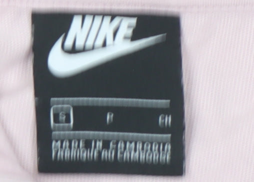 Nike Women's Pink Full Zip Hoodie Size S